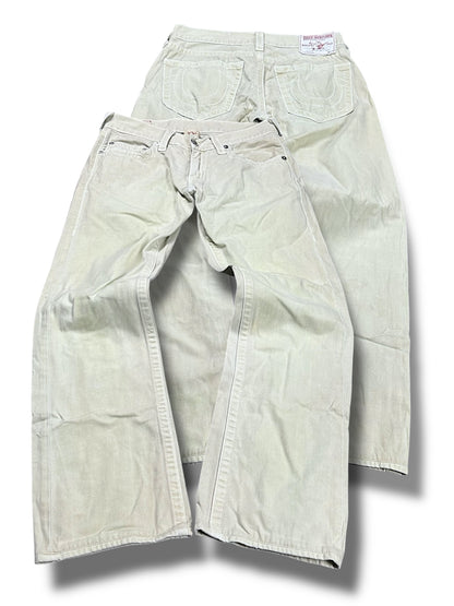 Vintage True Religion Y2K Baggy Chino Hose (M)