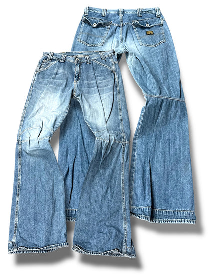 Vintage G-Star Y2K Flared Jeans (S)