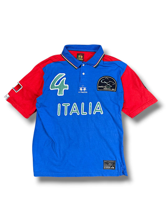 Vintage La Martina Y2K „Italia“ Polo (M)