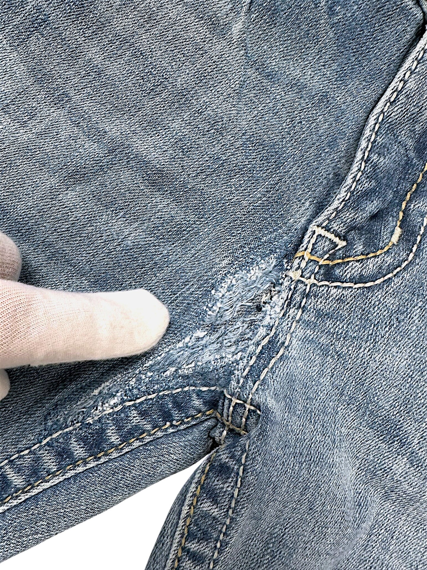 Vintage Miss Me Y2K Bootcut / Flared Damenjeans (XL)