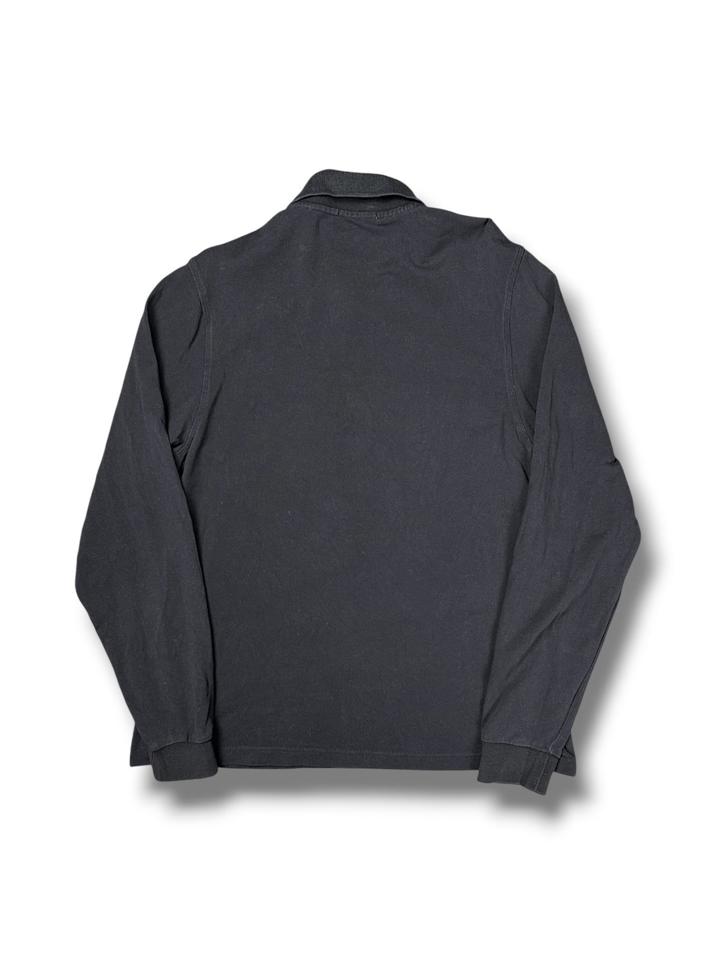 Vintage Burberry „Monogram“ Langarm Polo (L)