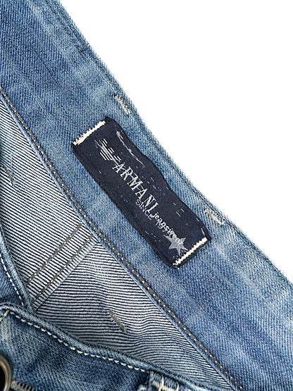 Vintage Armani Y2K Straight Leg Jeans (M)