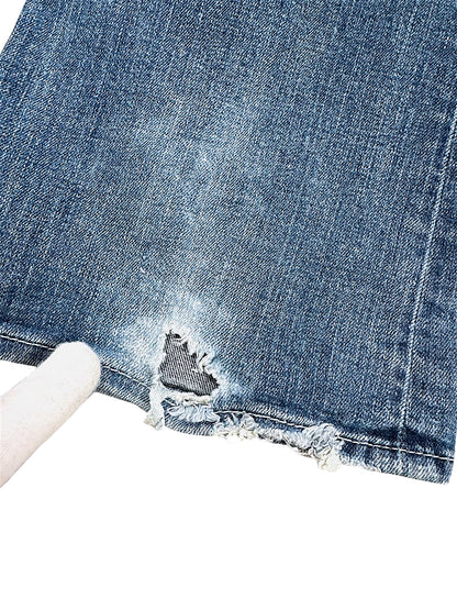 Vintage True Religion Y2K Low Waist Bootcut / Flared Damenjeans (L)