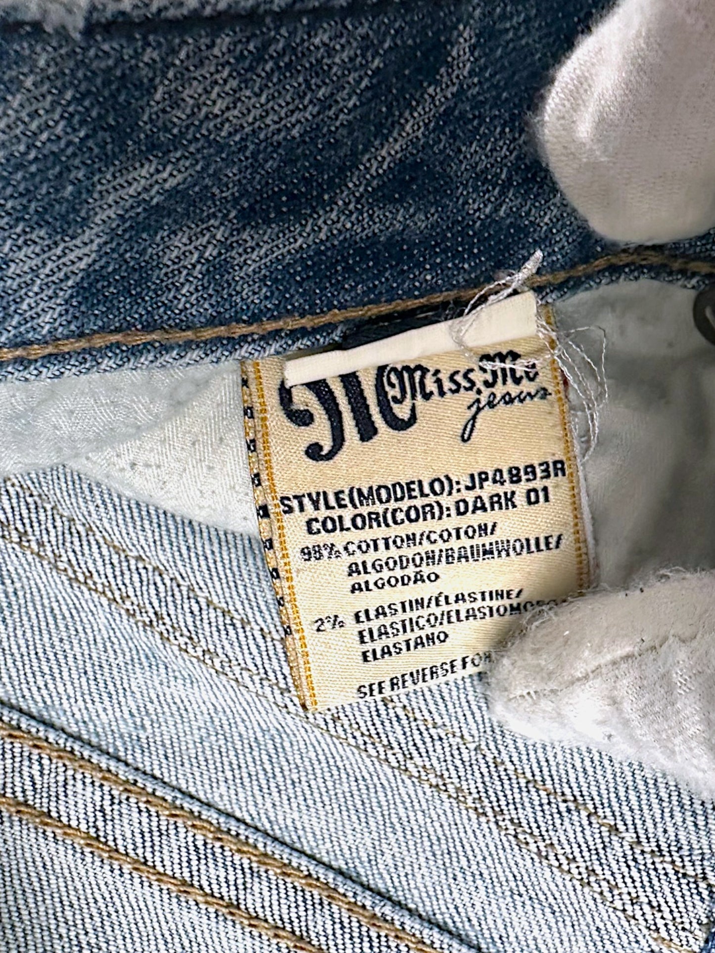 Vintage Miss Me Y2K Bootcut / Flared Damenjeans (M)