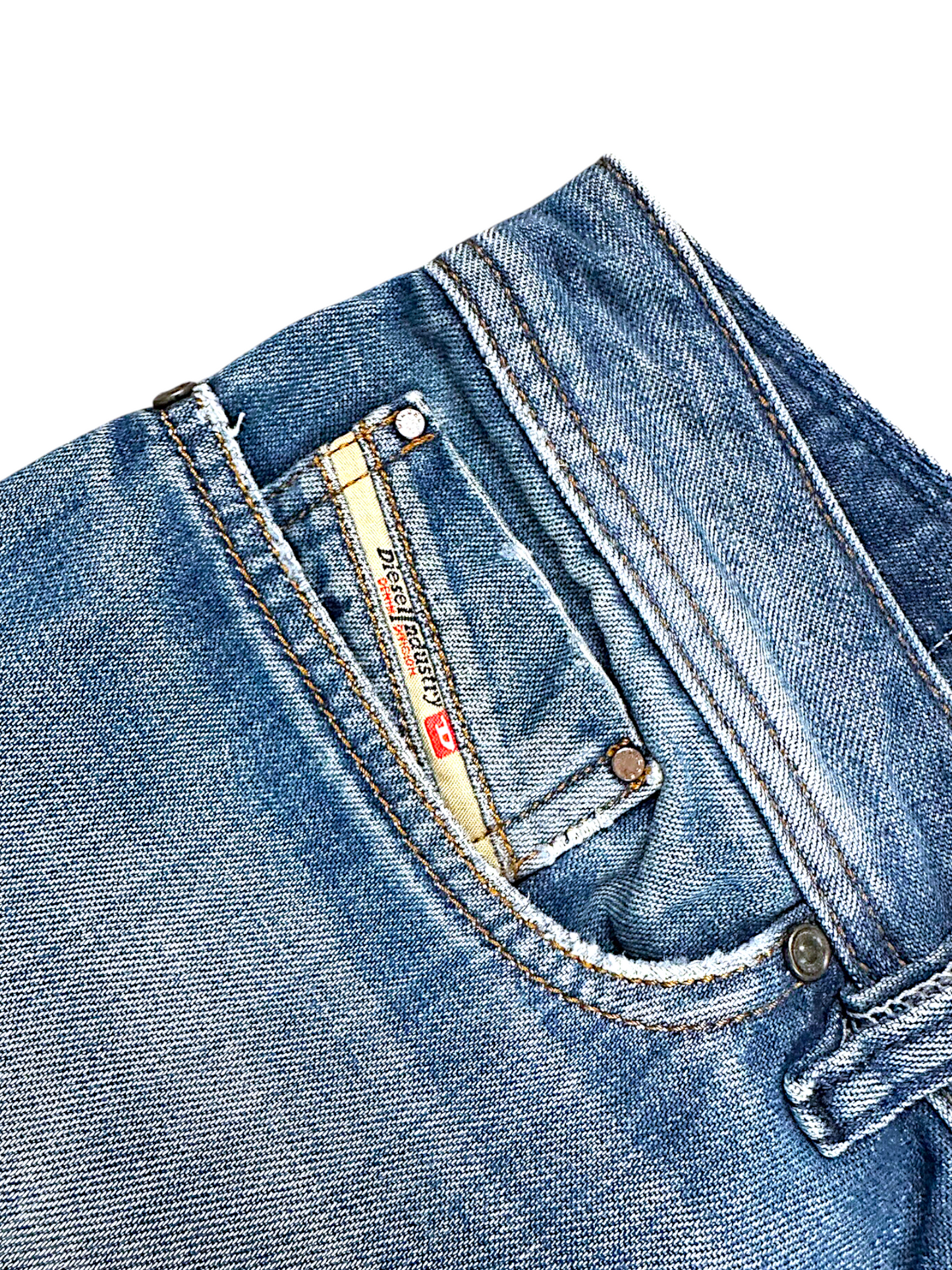 Vintage Diesel Y2K Baggy Jeans (M)