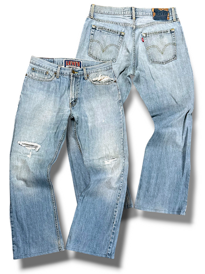 Vintage Levi’s Flared Jeans „LOW BOOT CUT 527“ (S)