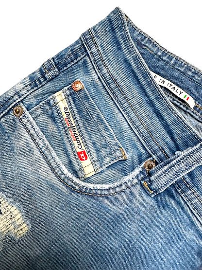 Vintage Diesel Y2K Baggy Damenjeans (S)