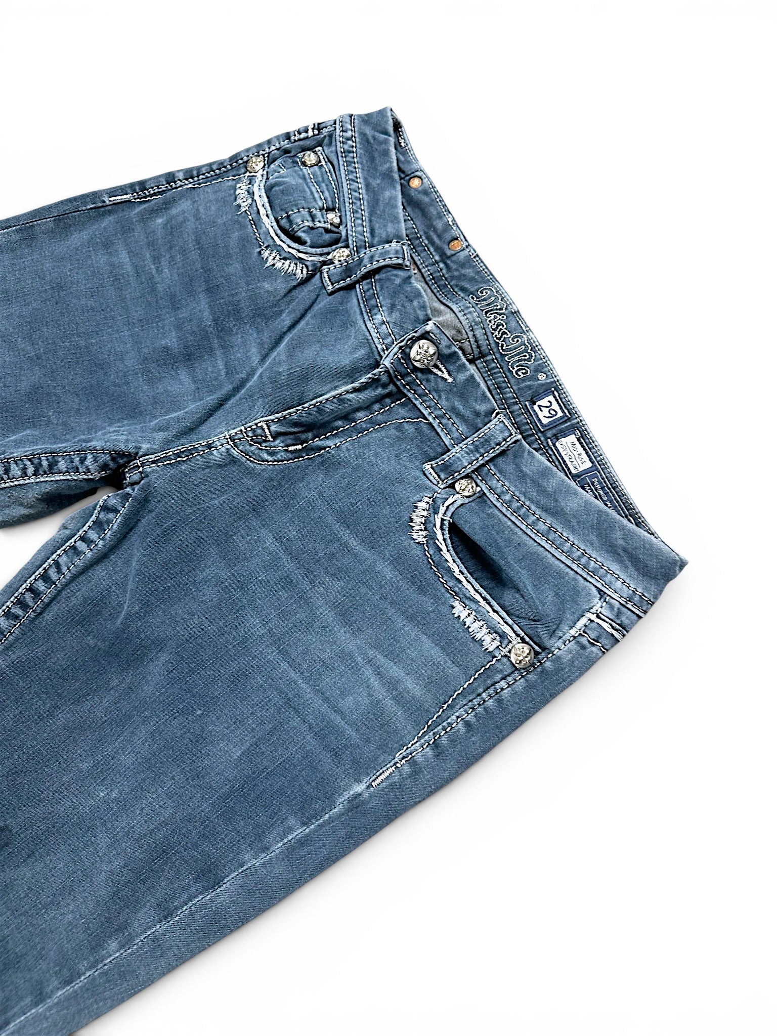 Vintage Miss Me Y2K Bootcut / Flared Damenjeans (M)