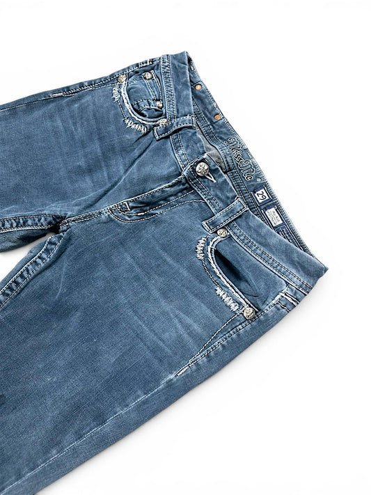 Vintage Miss Me Y2K Bootcut / Flared Damenjeans (M)