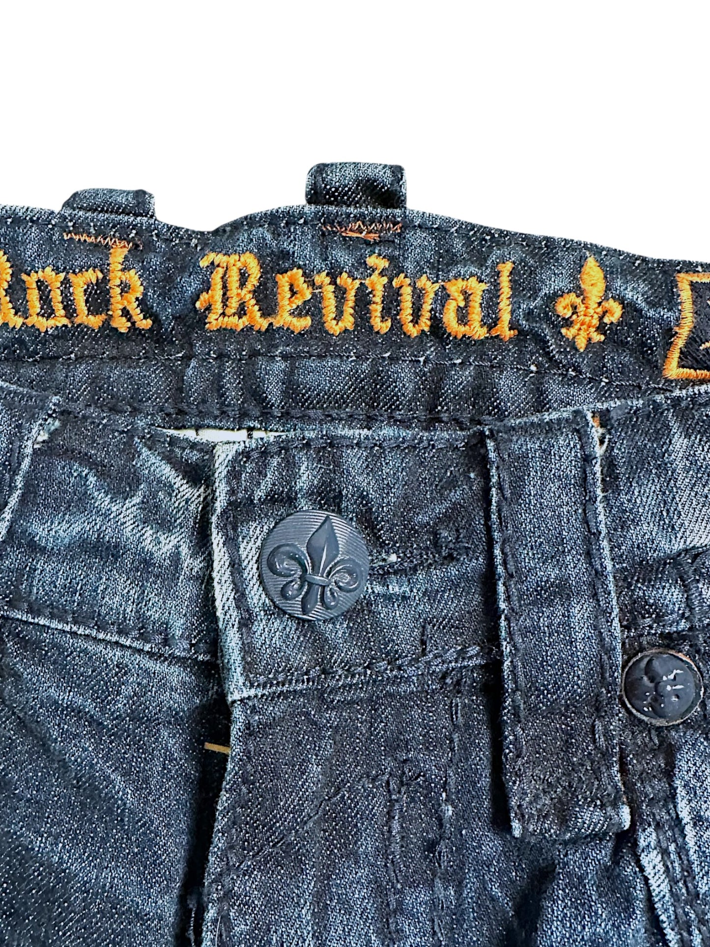 Vintage Rock Revival y2k Jeans (M)