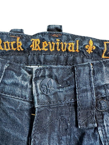 Vintage Rock Revival y2k Jeans (M)