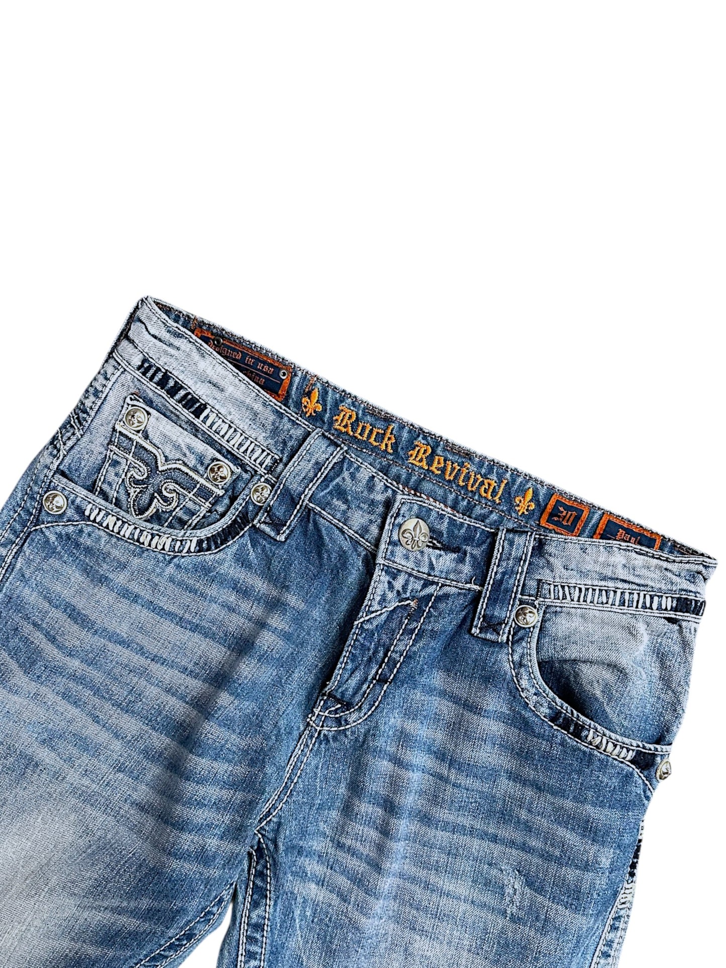 Vintage Rock Revival y2k Jeans (M)