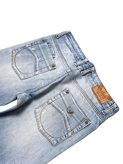 Vintage Armani Y2K Straight Leg Damenjeans (S)
