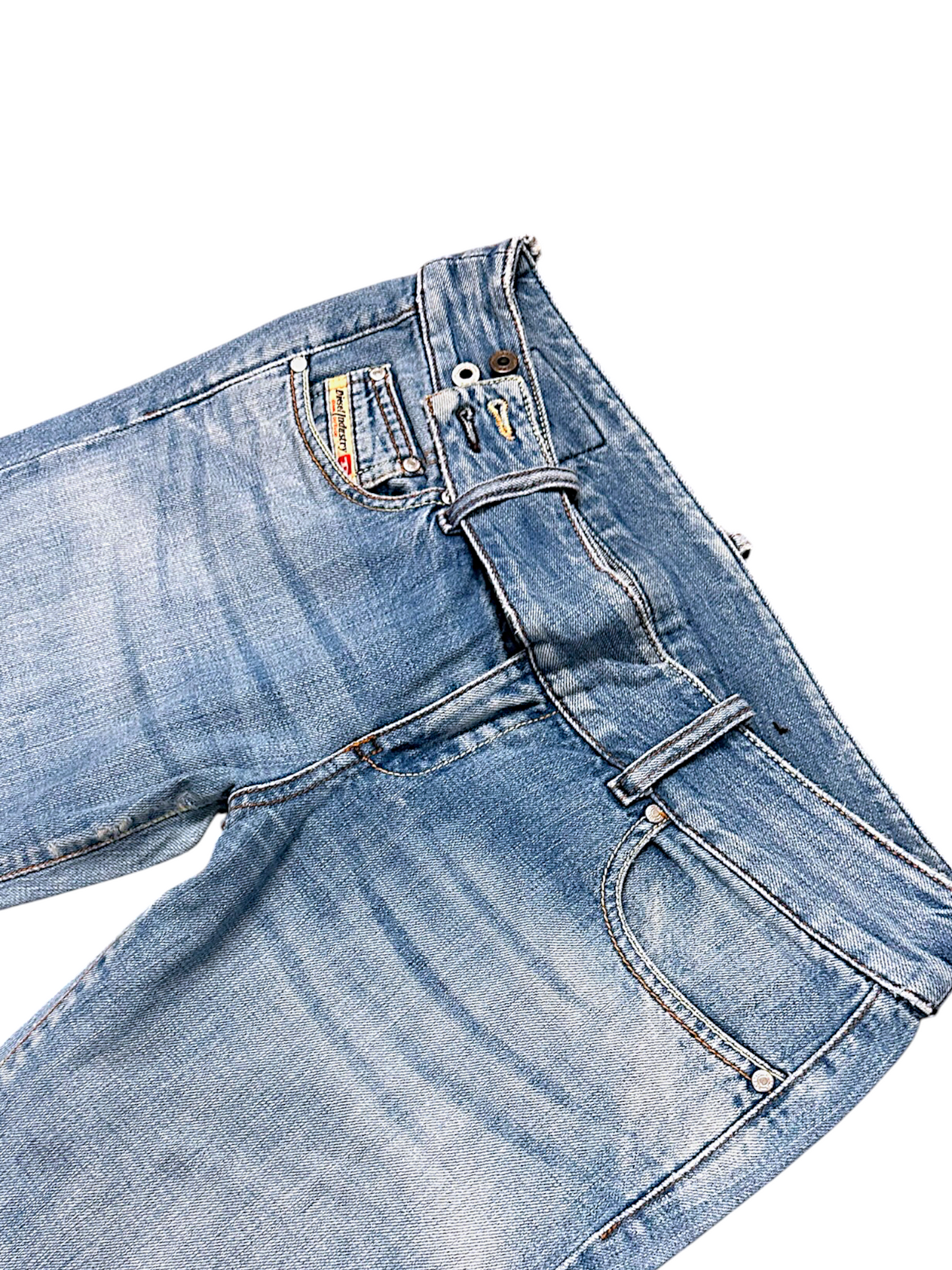 Vintage Diesel Y2K Low Waist Bootcut / Flared Damenjeans (S)