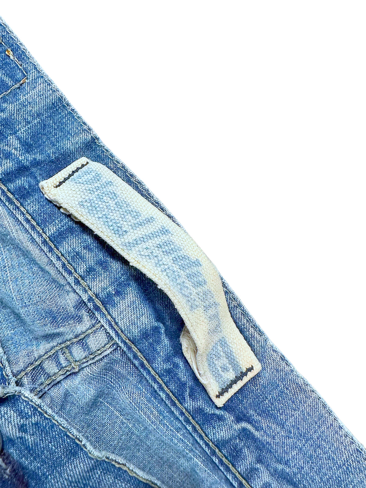 Vintage Diesel Baggy Jeans „Industry“ (S) – Detailaufnahme 1
