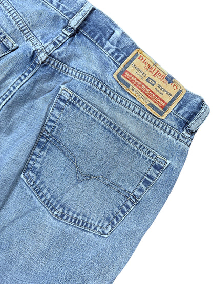 Vintage Diesel Baggy Jeans „Industry“ (S) – Detailaufnahme 3