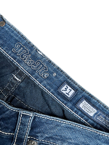 Vintage Miss Me y2k low waist Damenjeans (L)