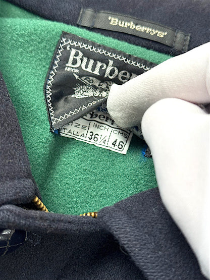Vintage Burberry Übergangsjacke mit Kragen (M)