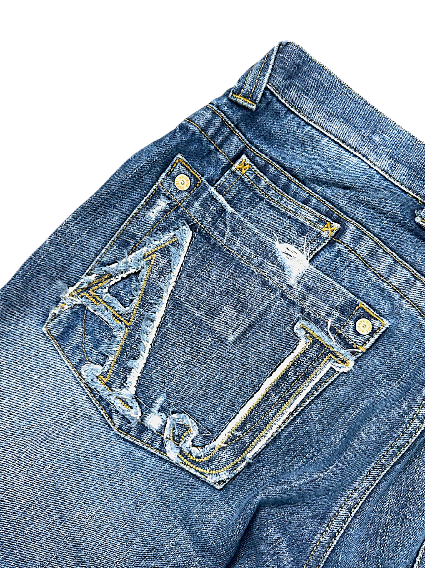 Vintage Armani Y2K Straight Leg Jeans (S)