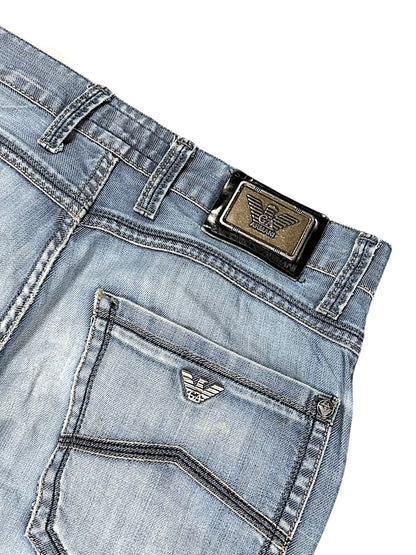 Vintage Armani Y2K Straight Leg Jeans (M)