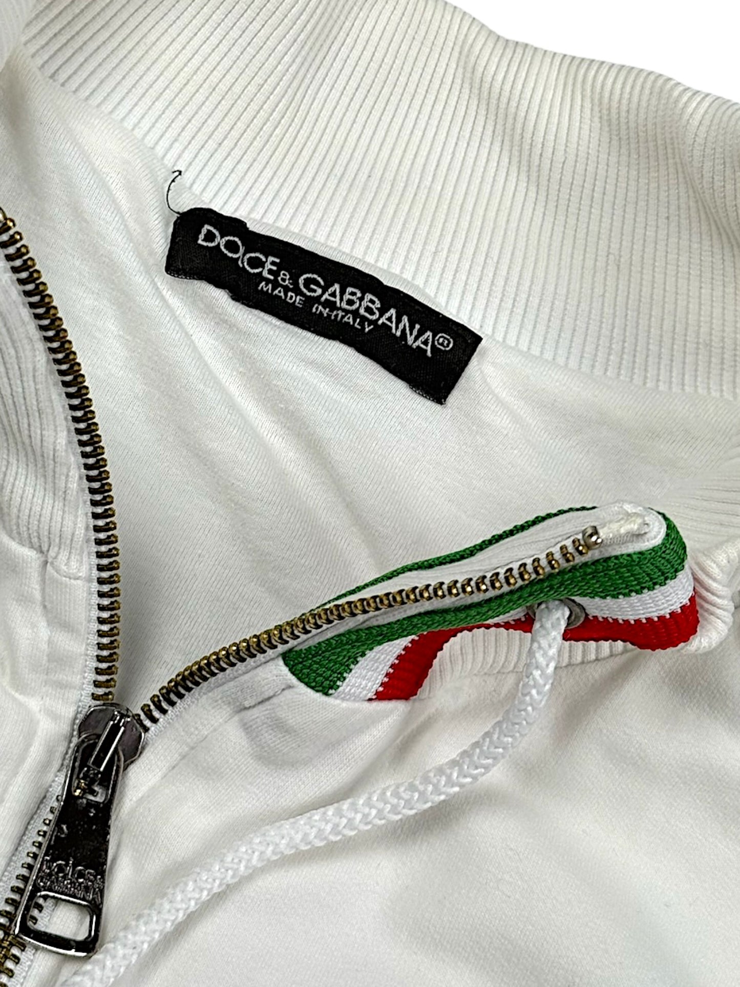 Vintage Dolce & Gabbana Y2K Zip-Pullover (S)