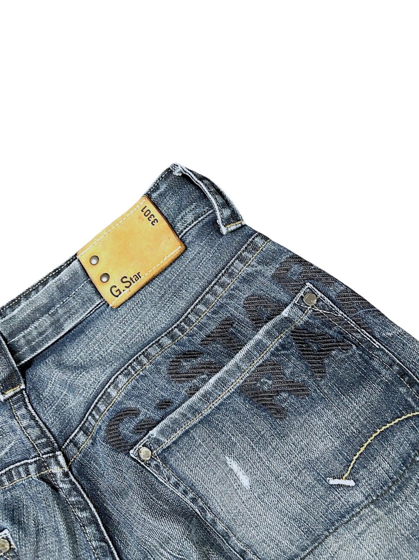 Vintage Y2K G-Star Baggy Jeans (S)