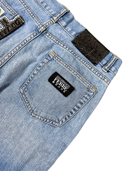 Vintage Gianfranco Ferre Y2K Bootcut / Flared Damenjeans (M)