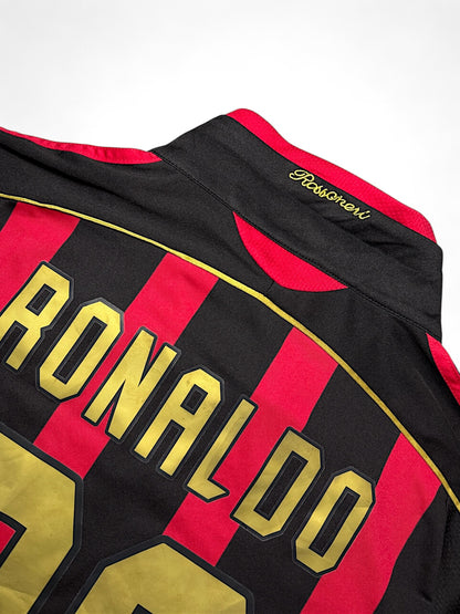 Vintage Adidas AC Milan Ronaldo Trikot (L)