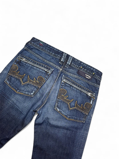Vintage Diesel Y2K Straight Leg Jeans (M)
