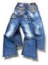 Vintage Rock Revival y2k Jeans (M)