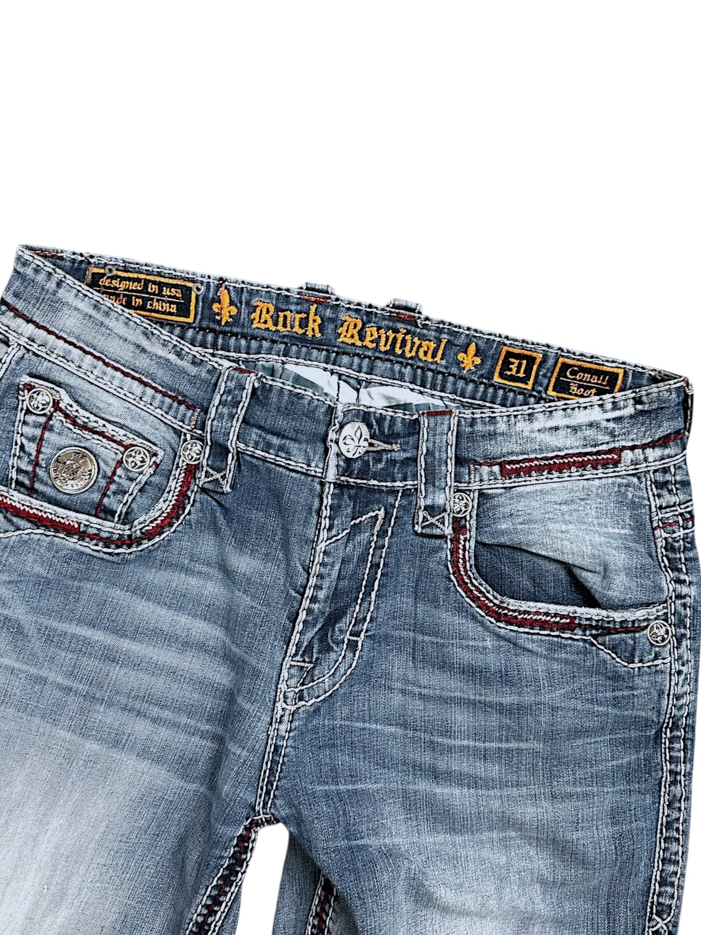 Vintage Rock Revival y2k Bootcut Jeans (L)