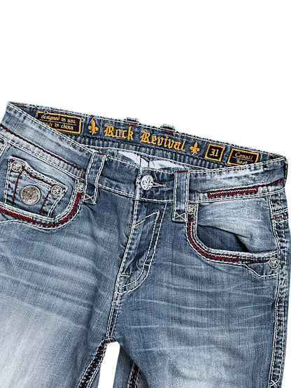 Vintage Rock Revival y2k Bootcut Jeans (L)