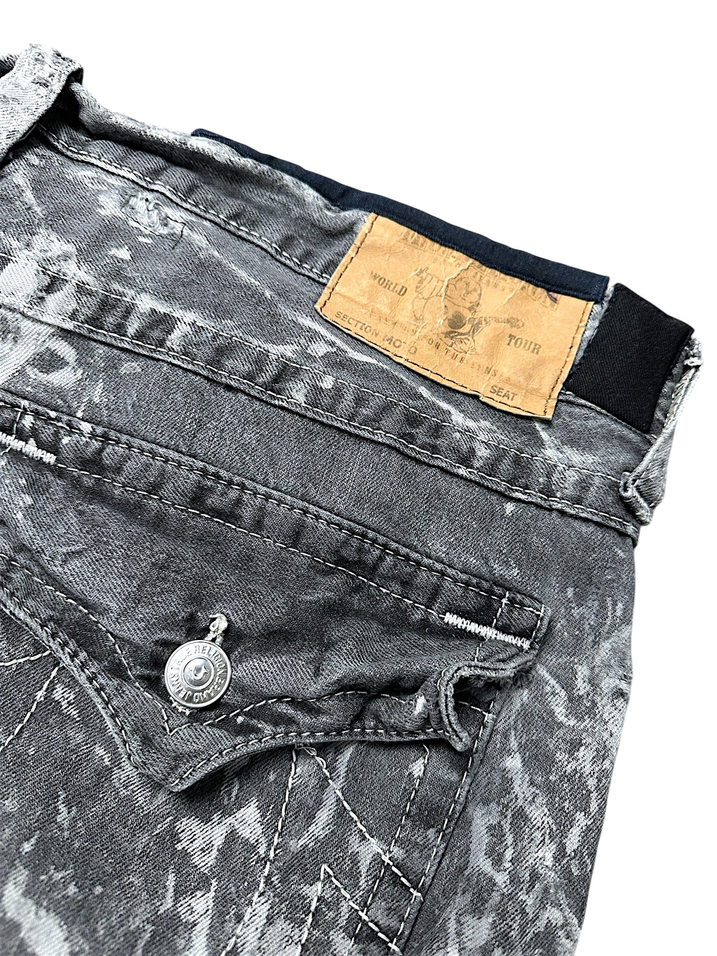 Vintage True Religion Y2K Baggy Jeans (XL)