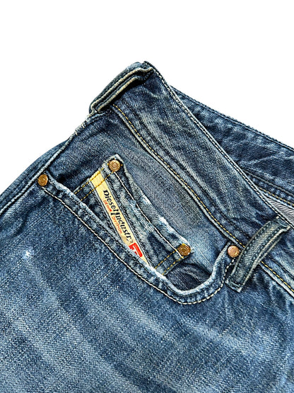 Vintage Diesel Y2K Flared Jeans (M)