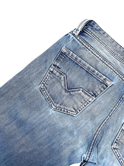 Vintage Diesel Y2K Straight Leg Jeans „Larkee“ (S)