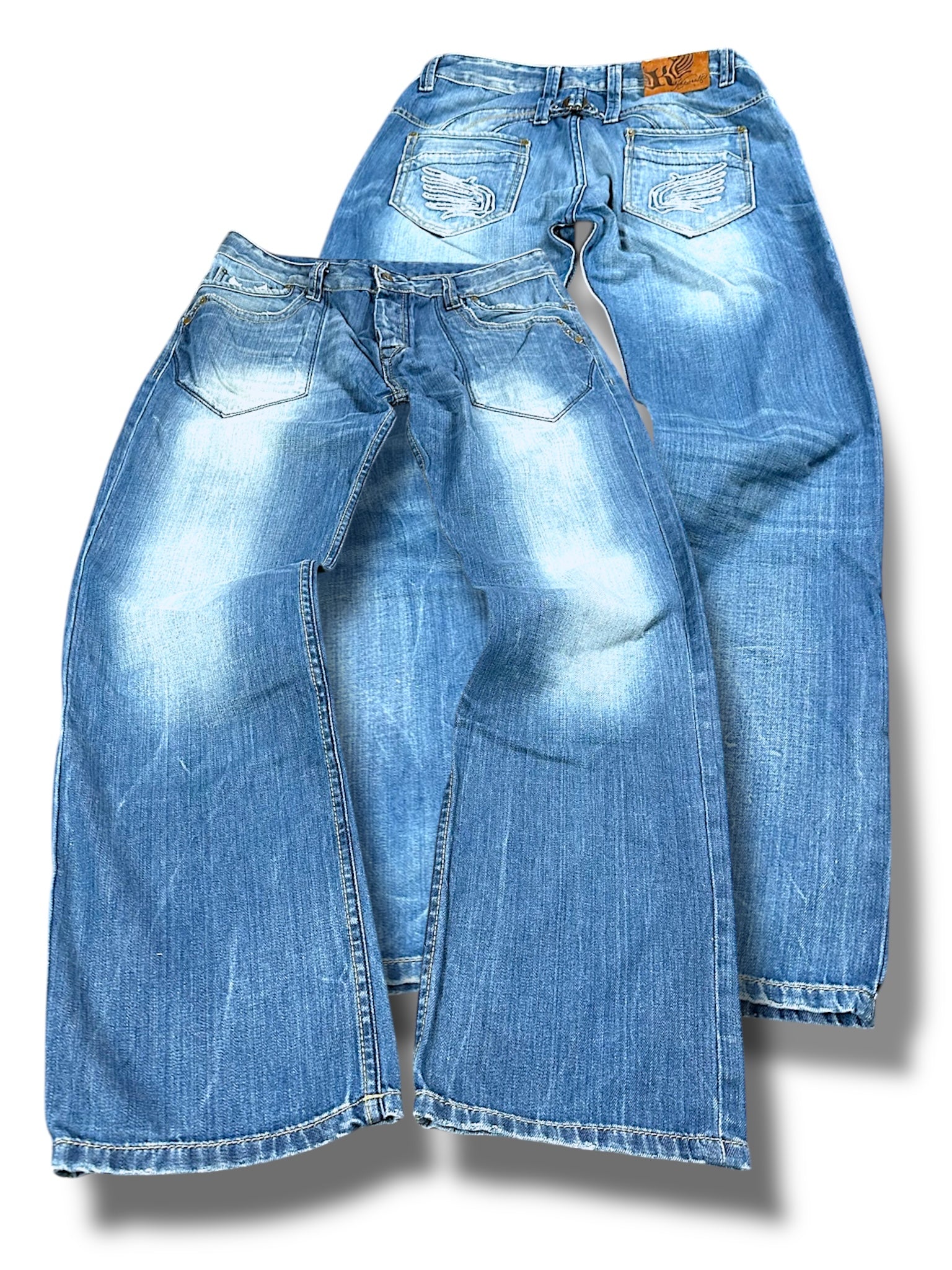 Vintage Kaporal Y2K Straight Leg Jeans (XL)