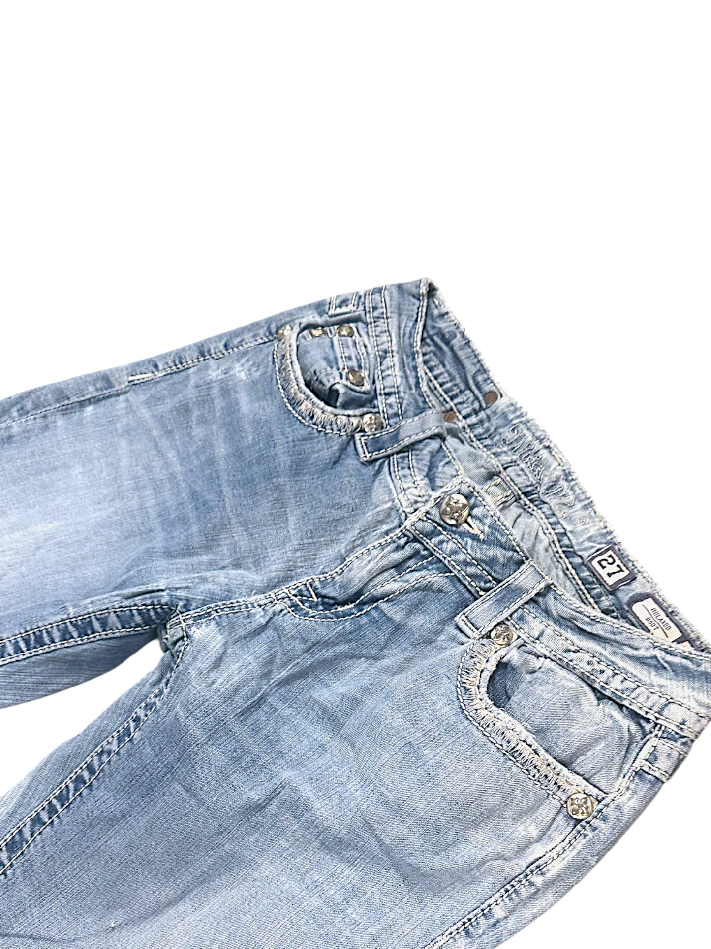 Vintage Miss Me Y2K Bootcut / Flared Damenjeans (L)