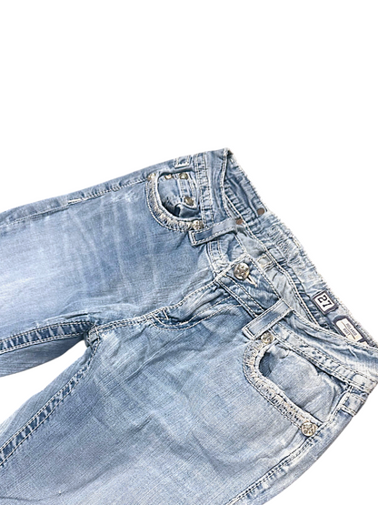 Vintage Miss Me Y2K Bootcut / Flared Damenjeans (L)