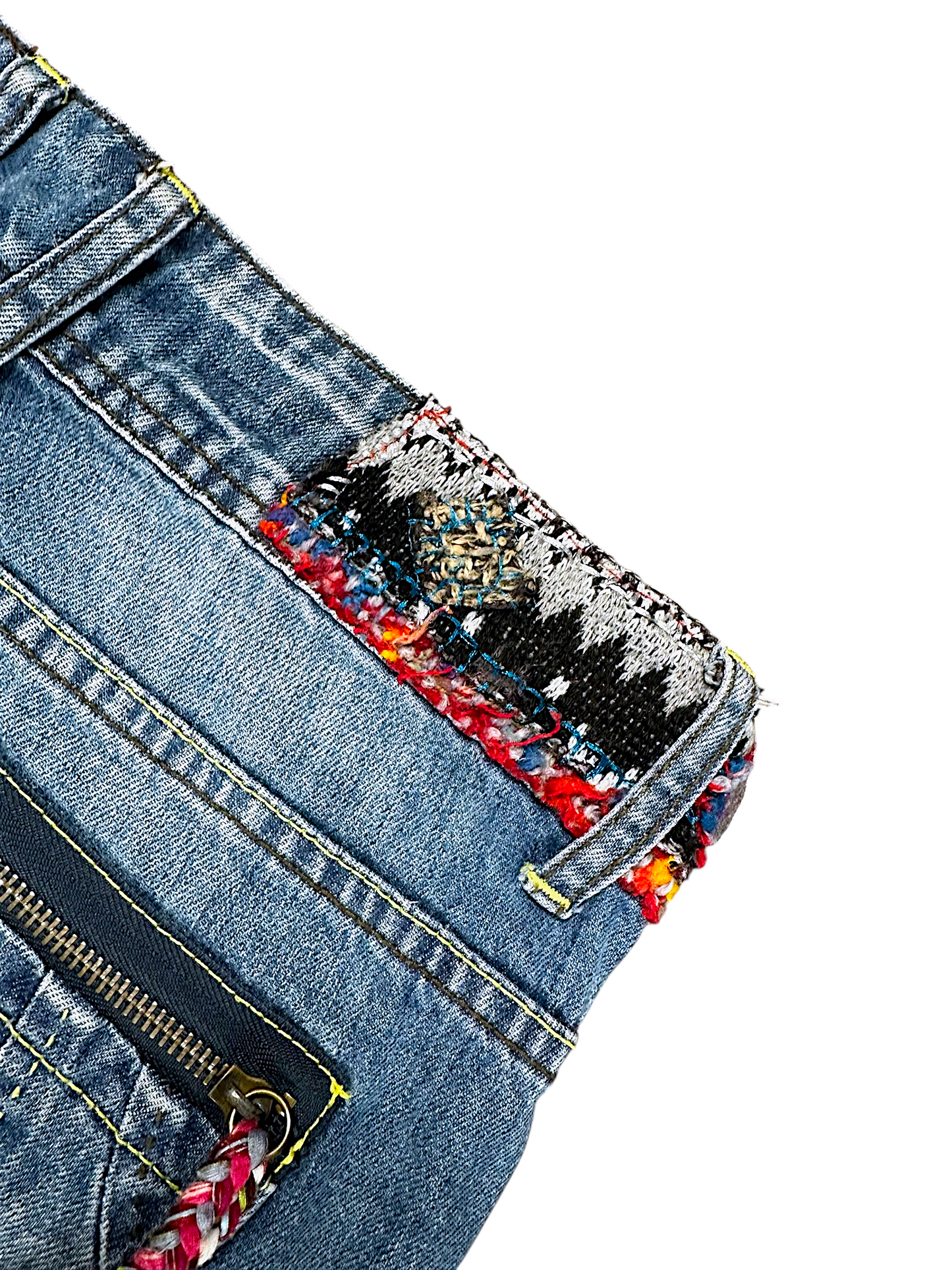 Vintage Desigual Y2K Flared Damenjeans (L)