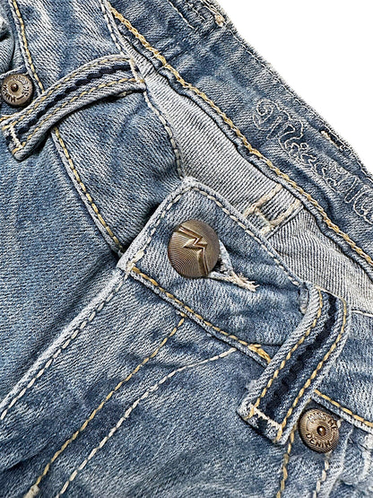 Vintage Miss Me Y2K Bootcut / Flared Damenjeans (XL)