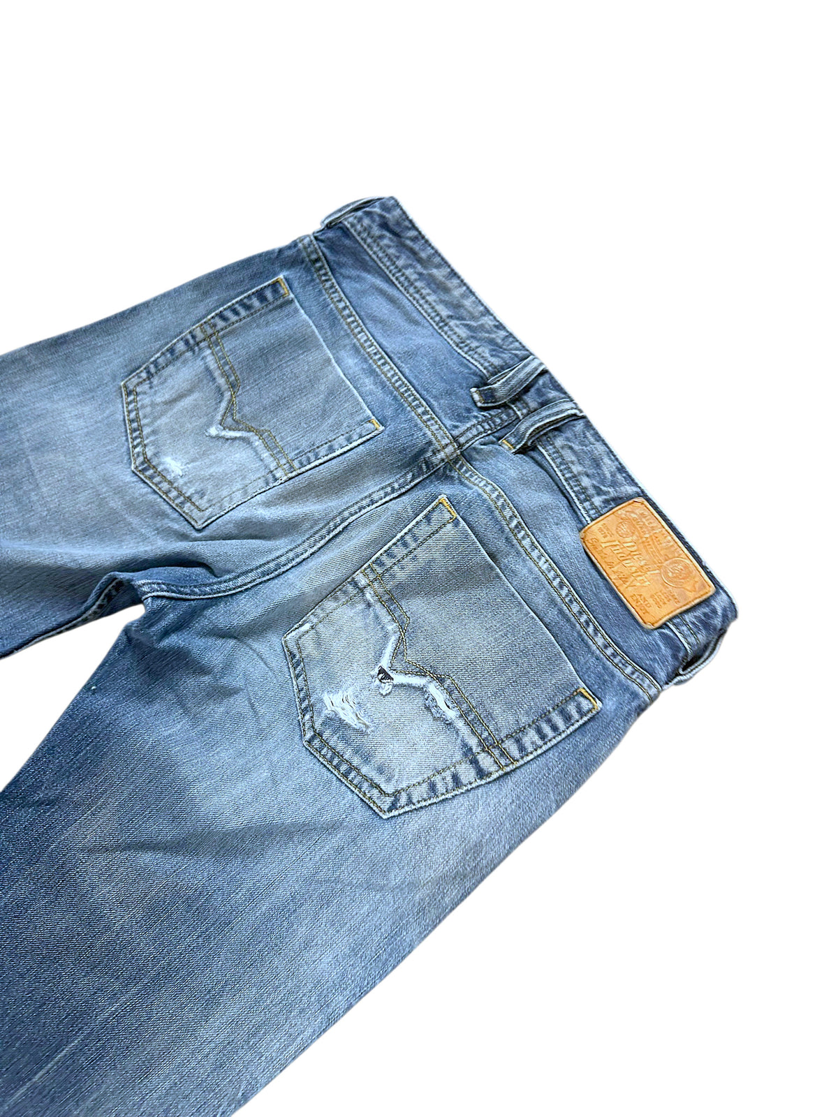 Vintage Diesel Y2K Flared Jeans „Zatiny“ (S) – Detailaufnahme 3