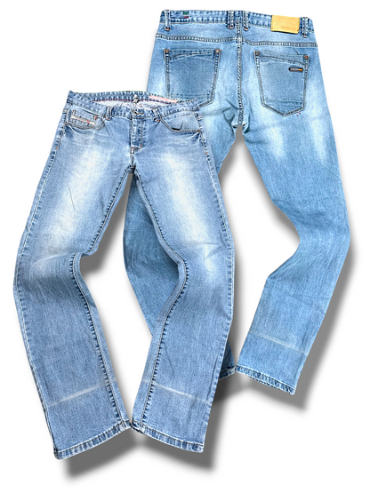 Vintage Diesel Y2K Straight Leg Jeans (XL)