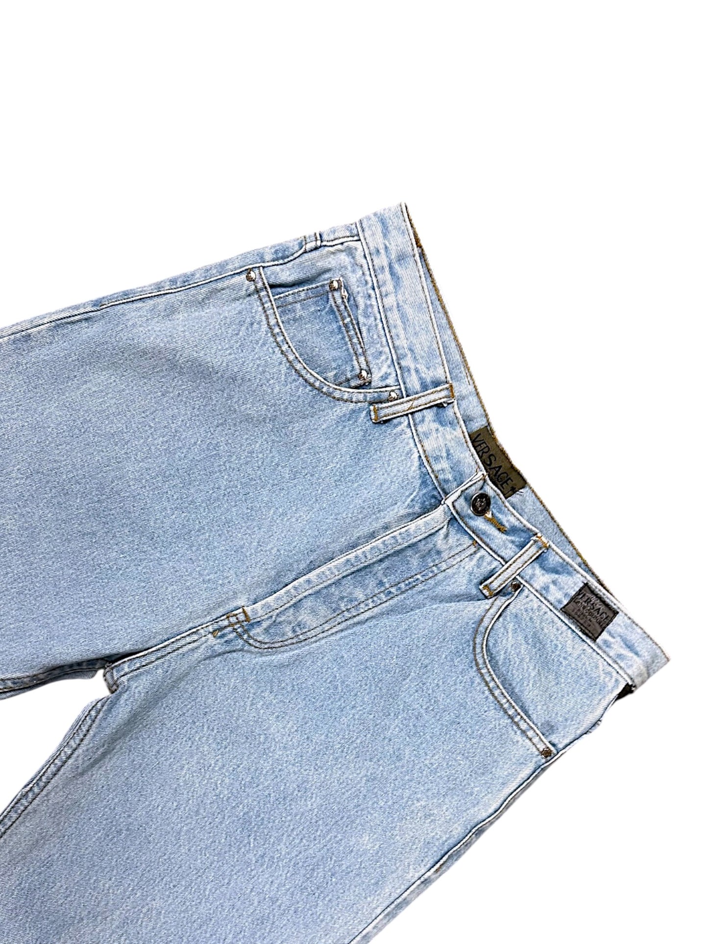 Vintage Versace Straight Leg Jeans (L)