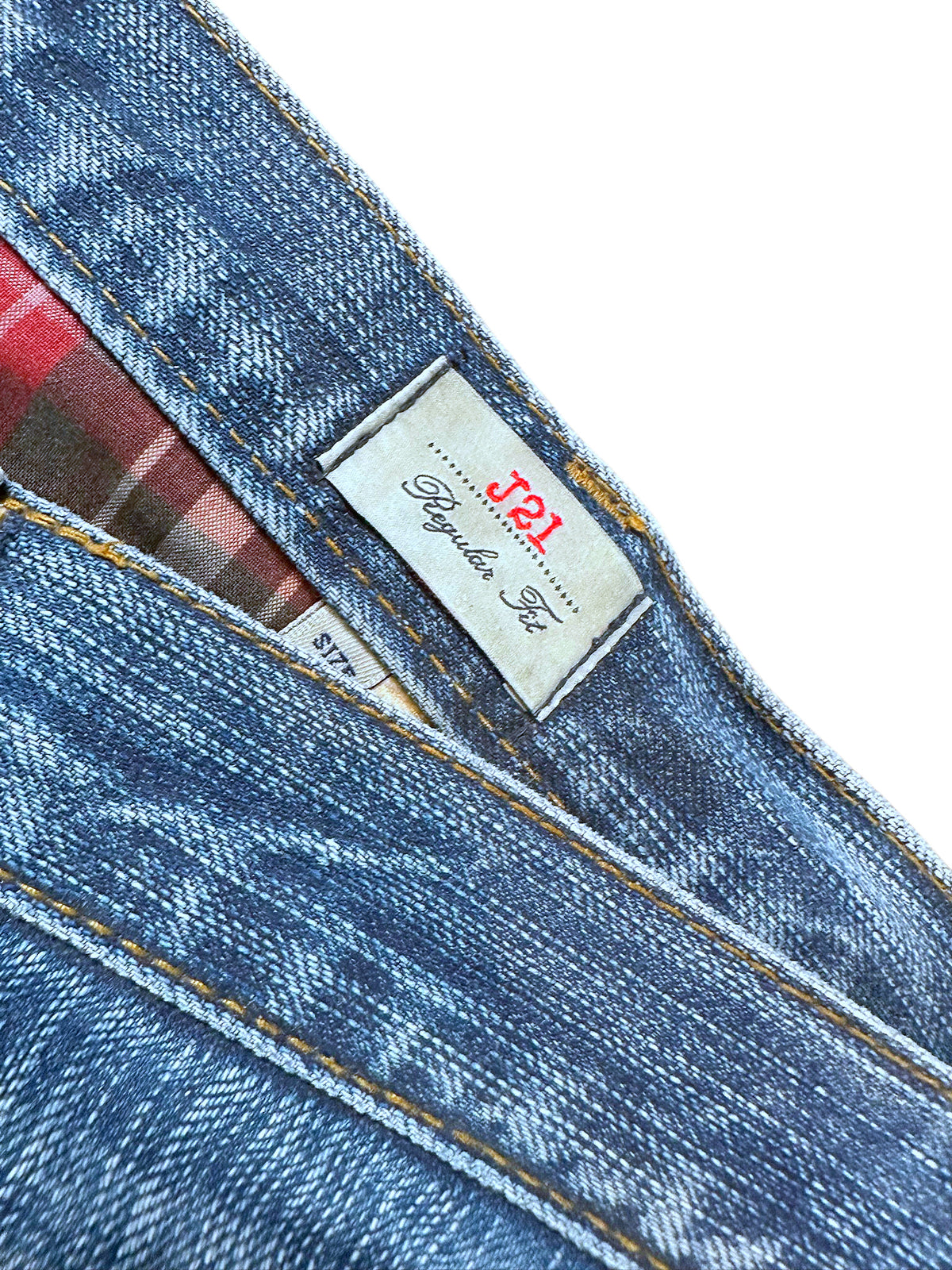 Vintage Armani Straight Leg Jeans (XL) – Detailaufnahme 3