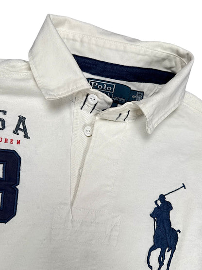 Vintage Ralph Lauren Y2K Pullover mit Kragen (S)