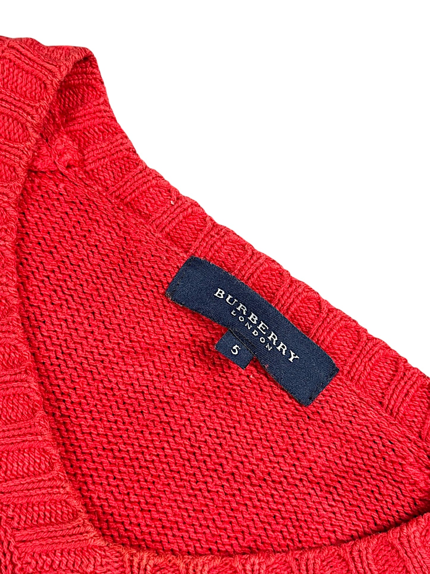 Vintage Burberry Wollpullover (M)