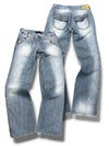 Vintage Just Cavalli Y2K Mid-Waist Bootcut Damenjeans (L)