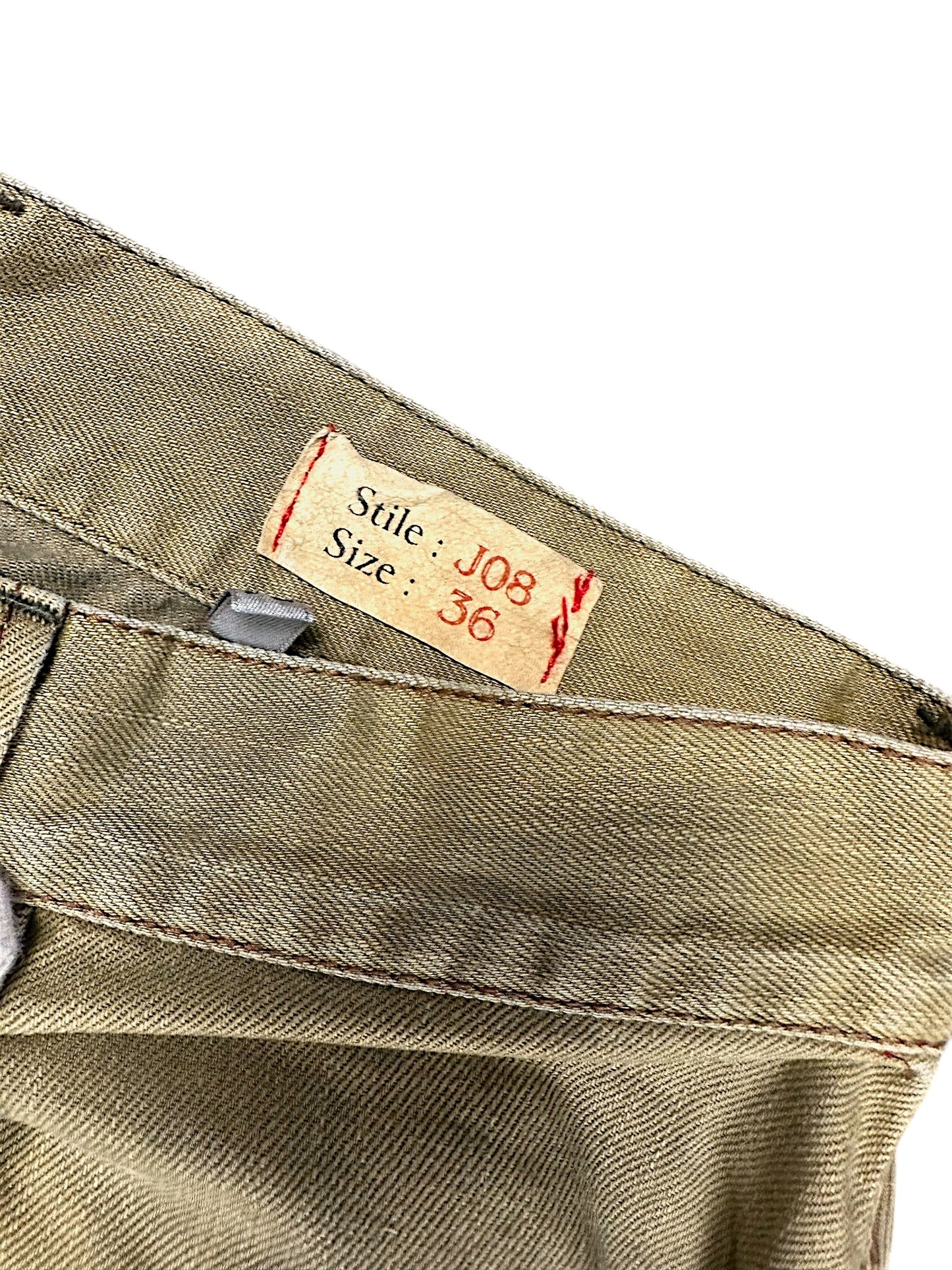 Vintage Armani Straight Leg Jeans (L)