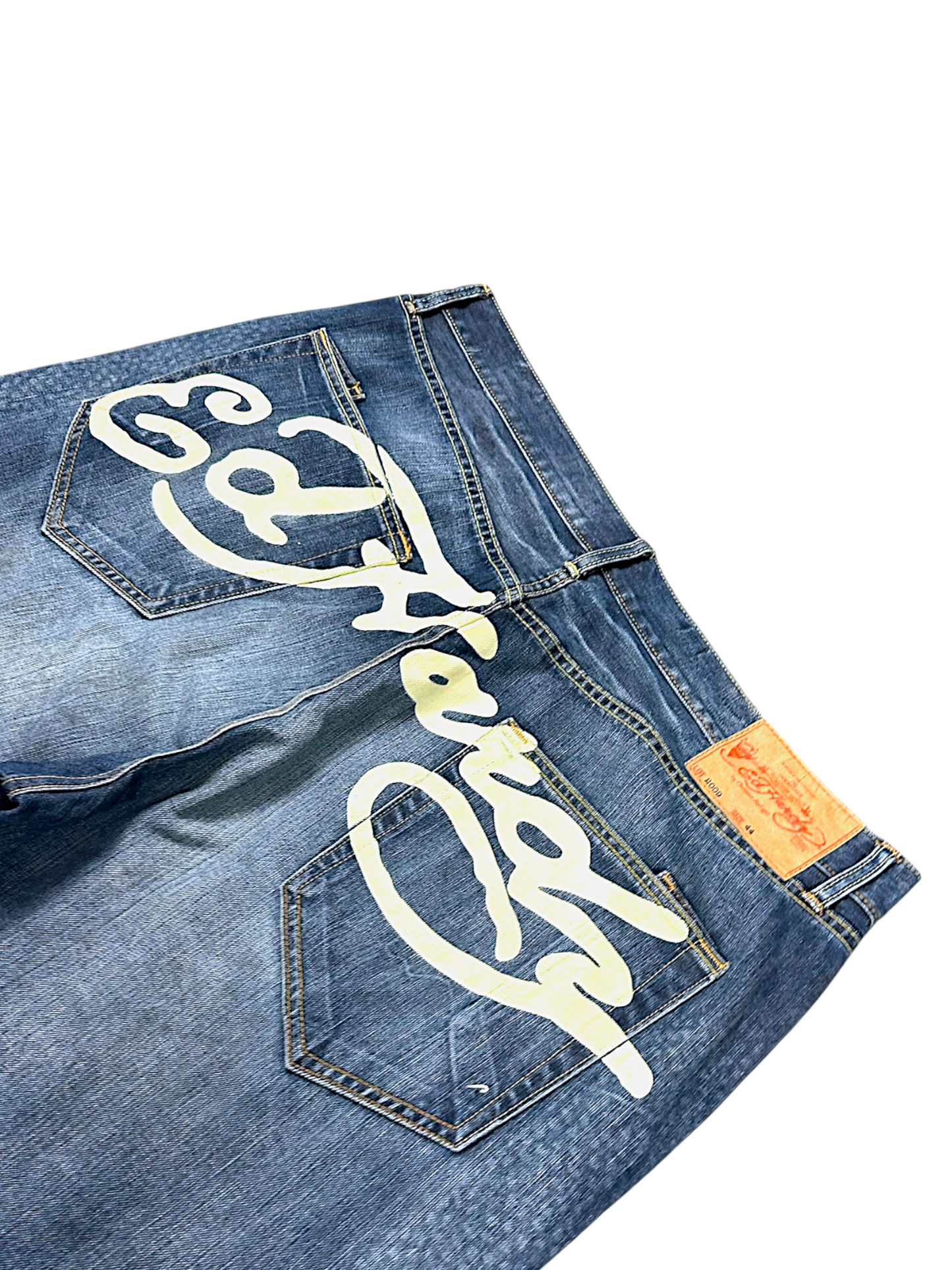 Vintage Ed Hardy Y2K Baggy Jeans (XXL)