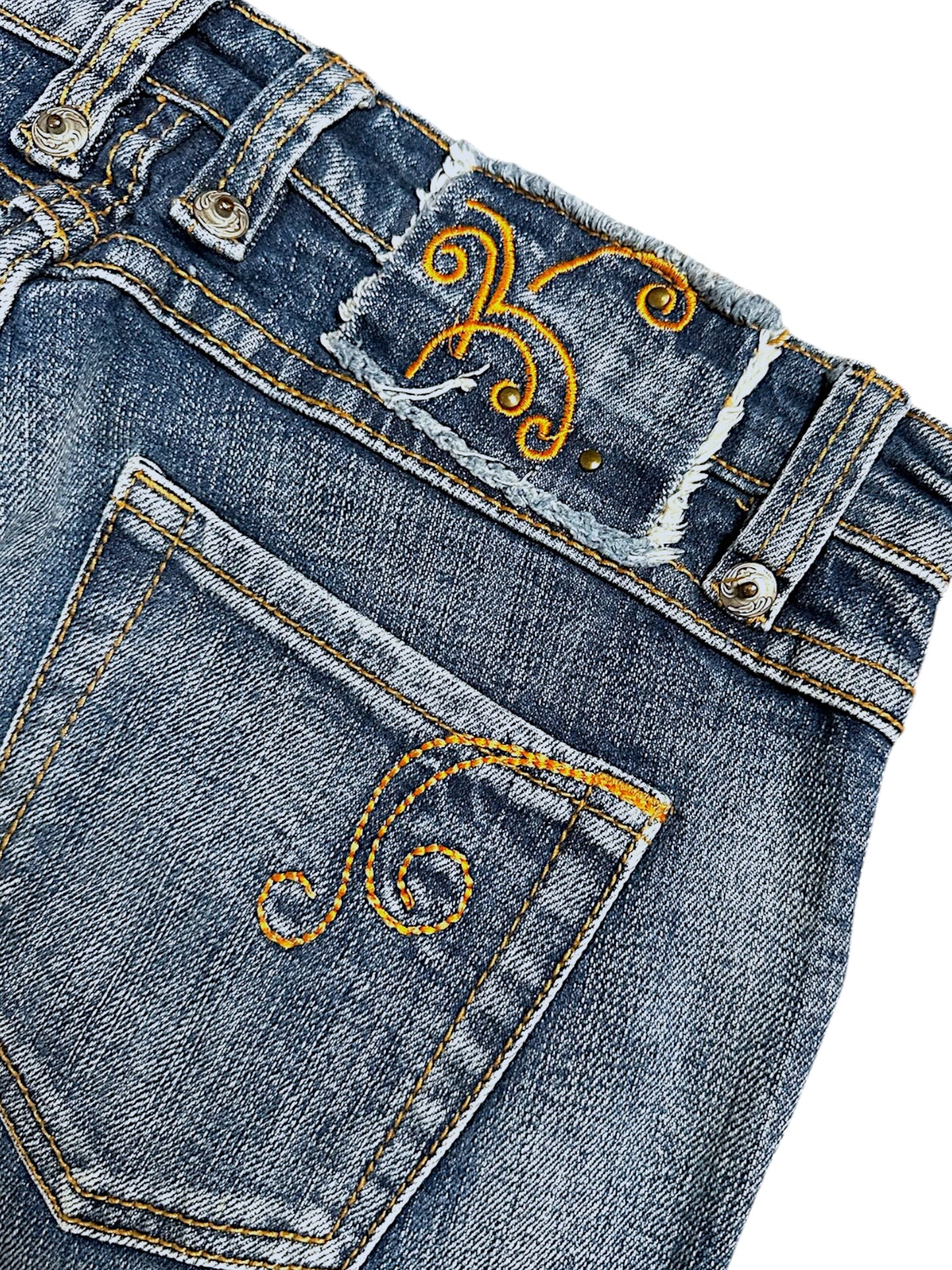 Vintage Y2K Low Waist Bootcut / Flared Damenjeans (M)